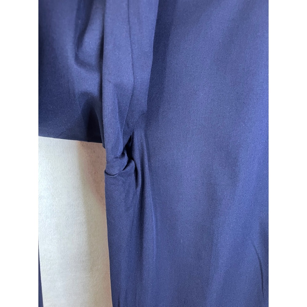 Chico's women's  navy blue straight leg trousers Sz 1.5R / 10R‎ - Picture 9 of 10
